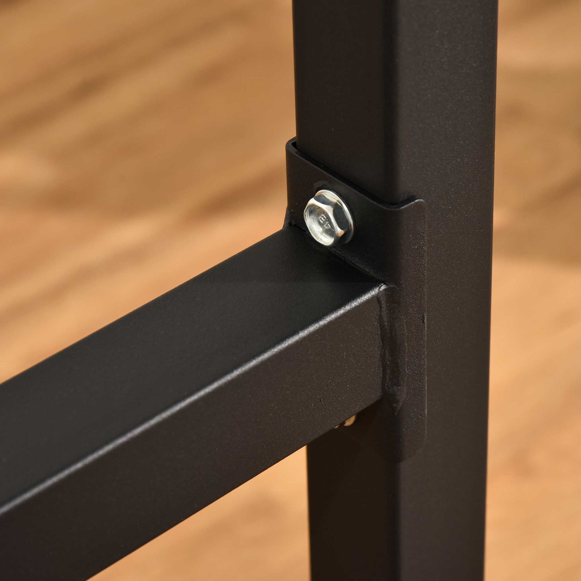 Dip Bars Weightlifting Station for Training Chest Abdominals and Back with Maximum Weight of 120 kg 104x70.5x122 cm Black
