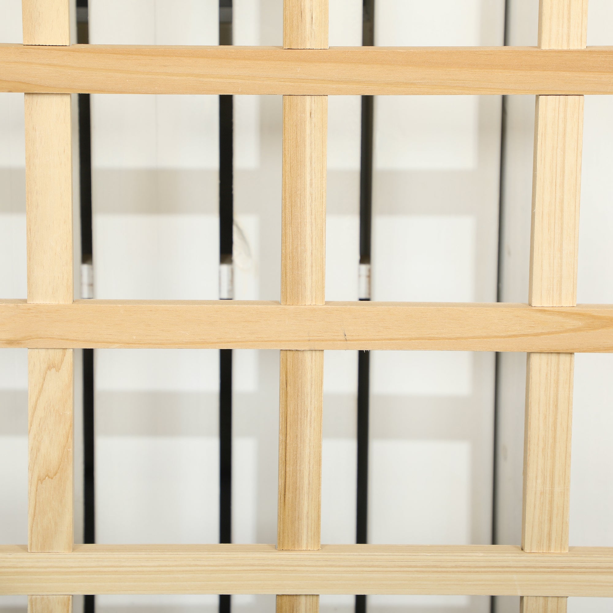 Outdoor Planter in Fir Wood with Trellis, Drainage Holes, and Non-Woven Fabric at the Bottom, 90x43x150 cm