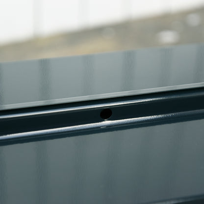 Toolbox Tool Chest 5 Compartments Foldable Steel (SPCC) Dark Green 56 x 20 x 41 cm