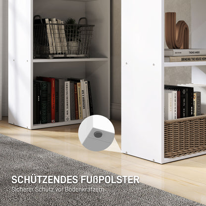 Desk Kitchen Table with Shelf Computer Desk Work Table Laptop Desk Office Shelf White 120 x 55 x 120 cm