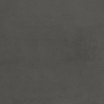 Pouf ottoman footstool, storage chest, corduroy velvet, modern design, 36 x 36 x 44 cm, for living room, bedroom, gray