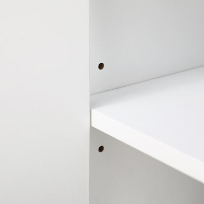 Modern Kitchen Sideboard Sideboard with 3 Doors Adjustable Shelves and Soft Close TV Stand 120x35x85 cm White