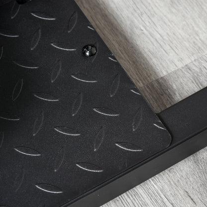 Sissy Squat Leg Trainer Abdominal Glute Trainer 3 in 1 Trainer Adjustable up to 264 lbs Steel Black 19.7 x 38.2 x (17.5-22.2) inches