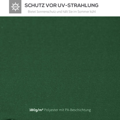 Replacement Roof for 3x3m Pavilion Water-Repellent Pavilion Roof for Metal Pavilion Pavilion Replacement Roof Garden Pavilion Party Tent Garden Tent Polyester Dark Green