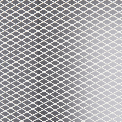 3-Tier Kitchen Sideboard Sideboard with Mesh Doors and Adjustable Shelf Modern Kitchen Buffet for Living Room Dining Room 80x37x92 cm White