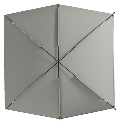 Waterproof Car Awning Tent, Rain Shelter, Sunshade, Lightweight Portable for Truck, Camper, 2.9 x 2.8 x 2.3-2.6m