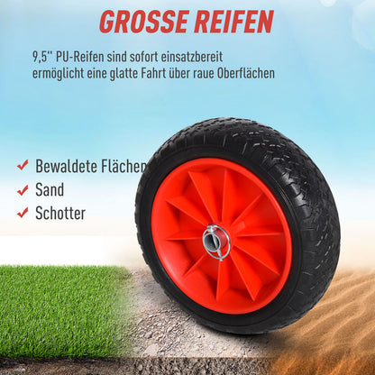 Aluminum Canoe Trolley Kayak Trolley Surf Trolley foldable with Strap Faux Leather Wheels Silver up to 75 kg 68 x 44.5 x 40 cm