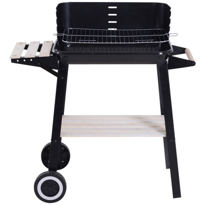 Charcoal Barbecue Grill BBQ Picnic Outdoor Garden Camping 83x46x87 cm