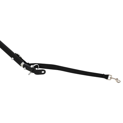 Bicycle Trailer Cargo Trailer for Bike 40 kg Capacity Transport Trailer Hand Wagon Coupling Steel Black 139 x 71.5 x 49 cm