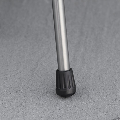 Camping Bed Foldable Aluminum Cot Portable Bed with Carry Bag Adjustable Height up to 150 kg Load Capacity Oxford Black 190 x 65 x 38 cm