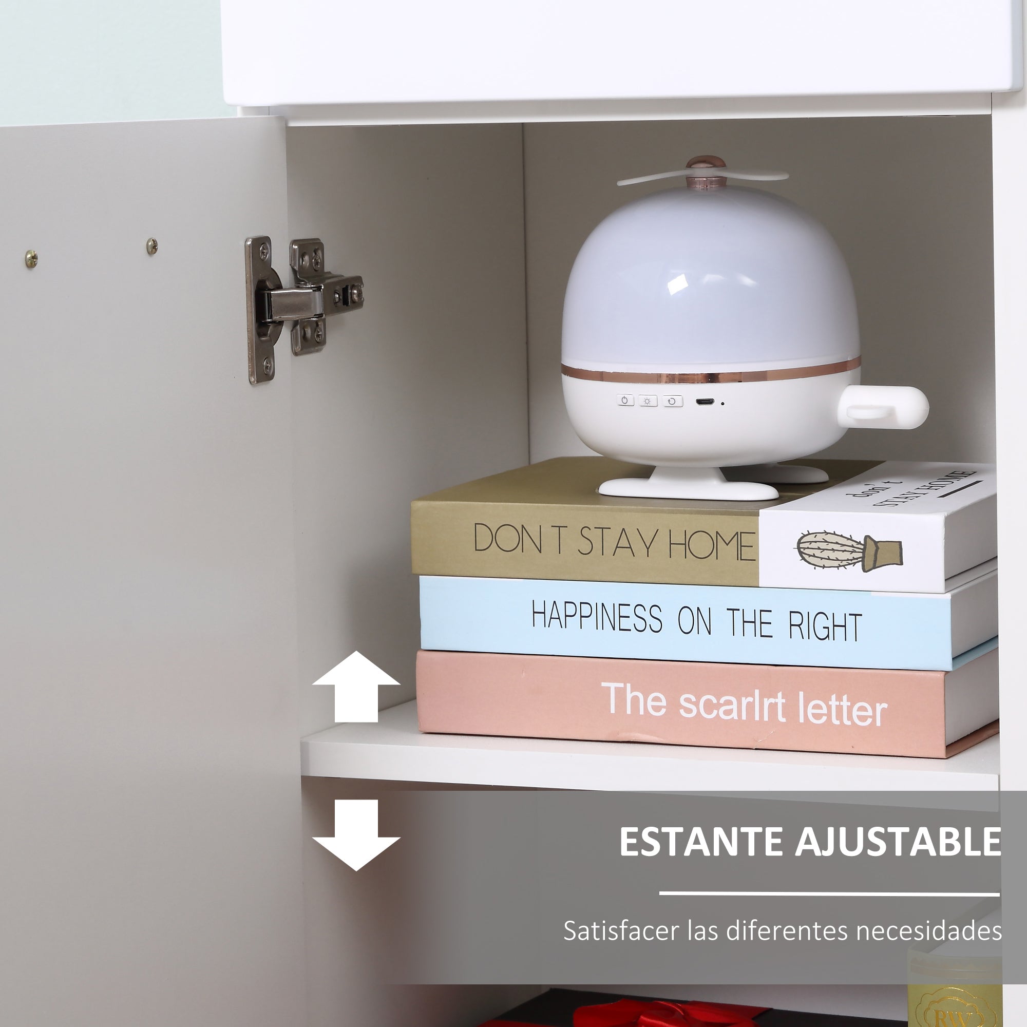Bathroom Storage Cabinet Floor Cabinet with Door Drawer and Adjustable Shelf for Living Room Bedroom Bathroom 35x30x77.5 cm White