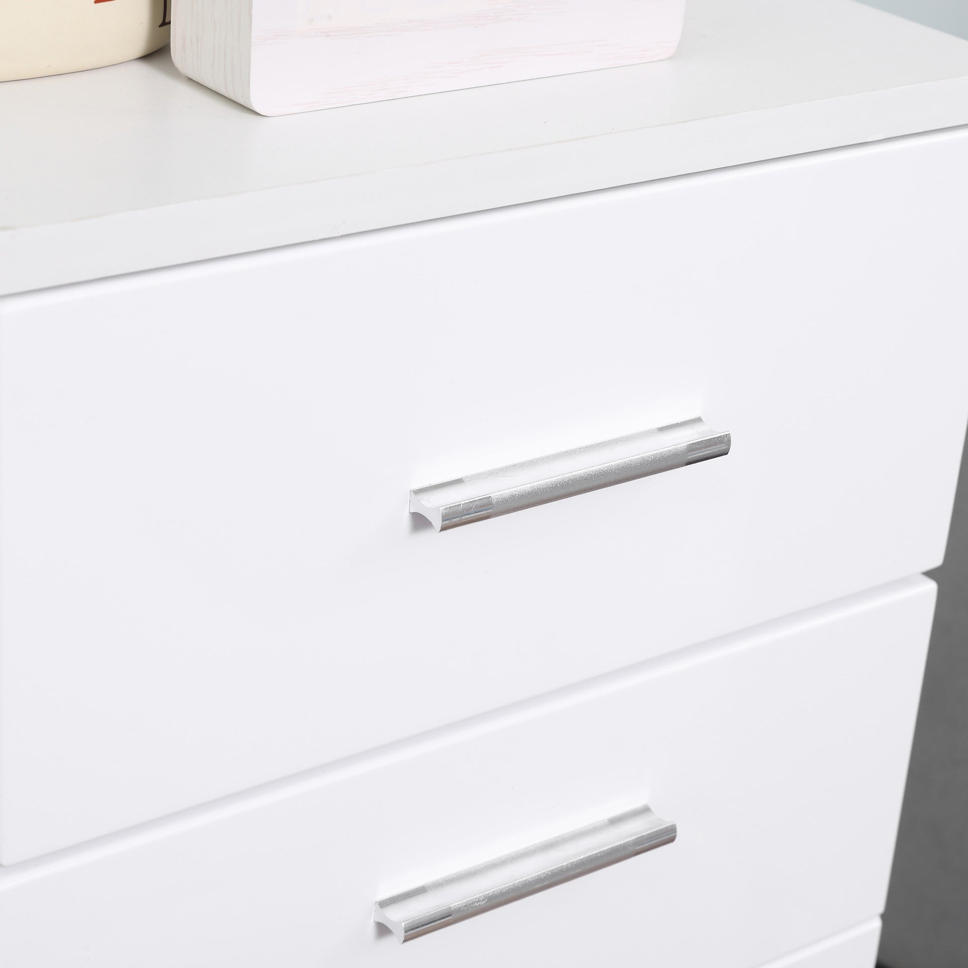 Bathroom Storage Cabinet Floor Cabinet with Door Drawer and Adjustable Shelf for Living Room Bedroom Bathroom 35x30x77.5 cm White