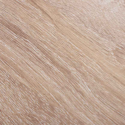 Industrial Style Hallway Console Table with Drawers and Steel Structure for Entryway Hallway 120x30x81.5 cm Oak