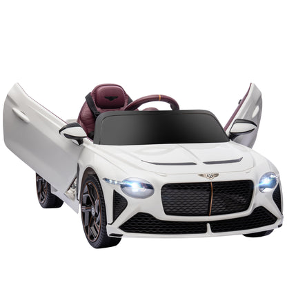 Kids Electric Car -  - Bentley Bacalar - 2 motors 12V 25W - 2.4G remote control - MP3 - horn - 2 headlights - white