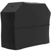 Grill Cover BBQ Cover Weatherproof Gas Grill Cover with Velcro Straps, 600D Oxford, Black, 147 x 61 x 122cm