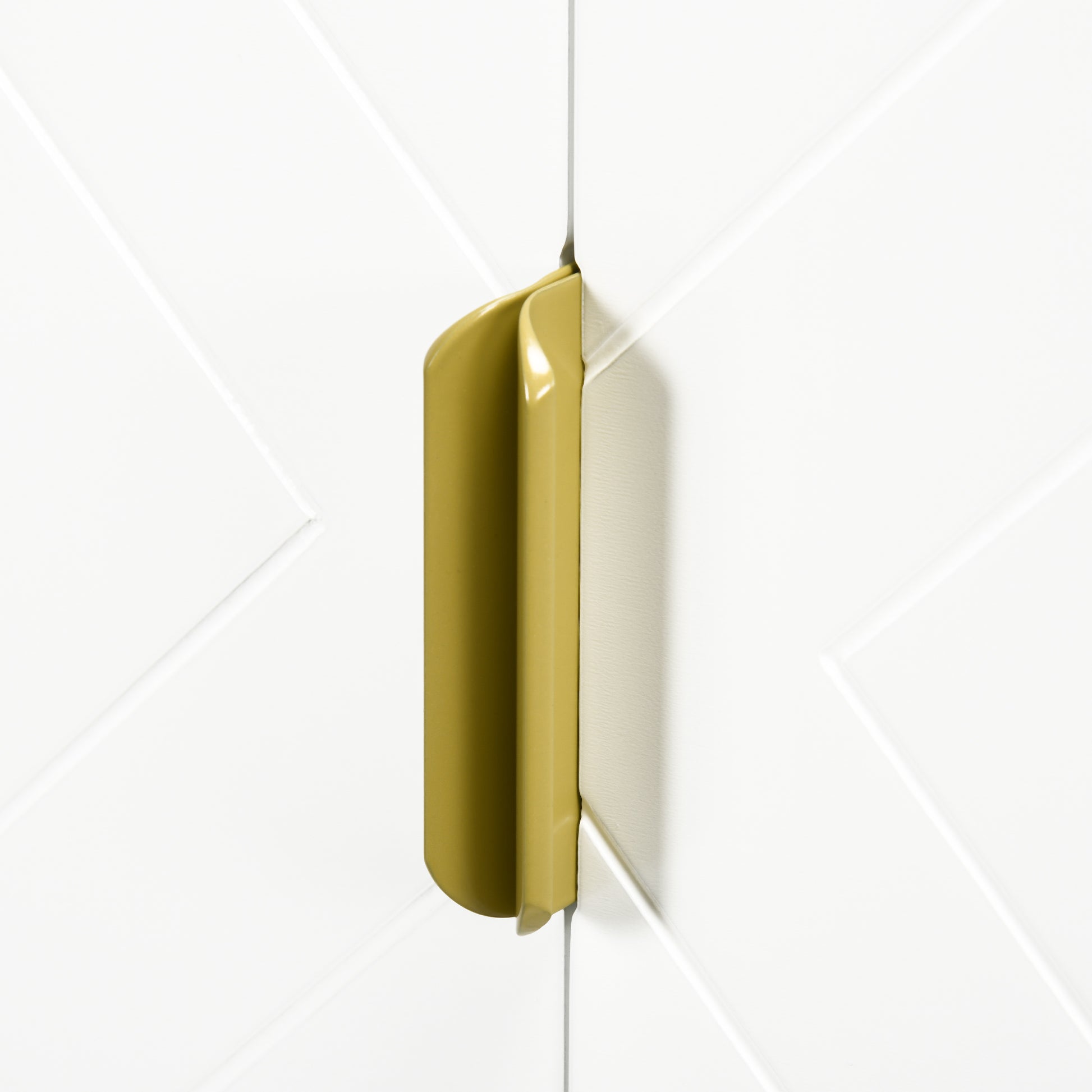 Under Sink Cabinet Bathroom Vanity Modern Cabinet with 2 Doors and Golden Steel Legs 60x30x65 cm White