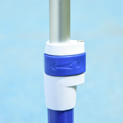 Kids Scooter - 3-Wheel Scooter with Bright LED Wheels - Adjustable TPE Handlebars - Rear Friction Brake - Steel PP for Children aged 2 to 6 years Blue