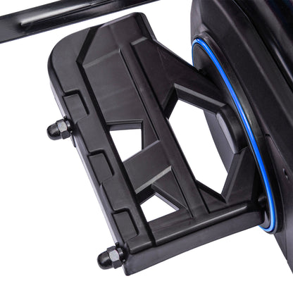 Electric Go-Kart for Kids 3-8 Years Old with 12V Battery Speed Adjustable 3-5 km/h and Safety Belt Load 30 kg for Outdoor Use 100x58x58.5 cm Blue