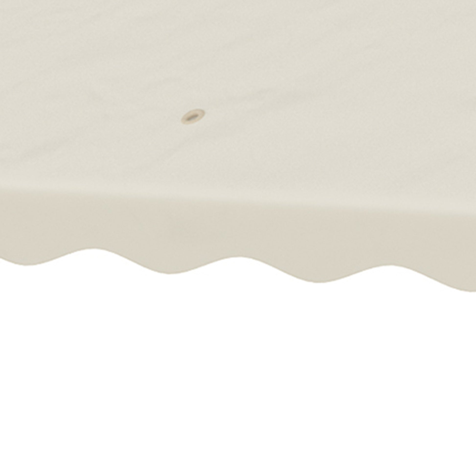 Replacement Canopy Top for Gazebo 3x3m Replacement Cover with Double Roof and 10 Drainage Holes Polyester Fabric for Tent Pavilion Gazebo Cream