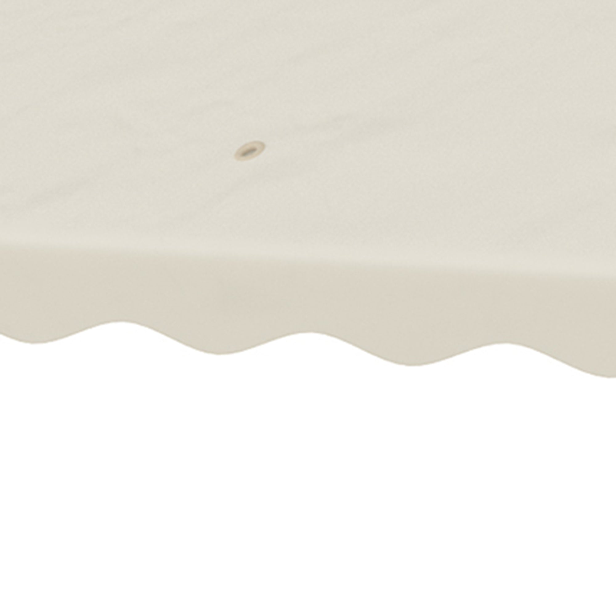 Replacement Canopy Top for Gazebo 3x3m Replacement Cover with Double Roof and 10 Drainage Holes Polyester Fabric for Tent Pavilion Gazebo Cream