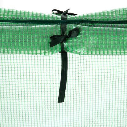 Foil Greenhouse with Window, Green, 180 x 90 x 70 cm
