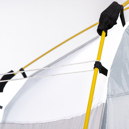 Dome Tent for 4 People Light, Stable, Waterproof UV 50+ Pop Up Camping Tent with Hook Door Window, Groundsheet Family Tent with 1000mm Water Column Tent for Camping Travel Trekking Garden