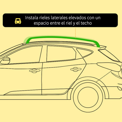 Universal Roof Bars for Vehicles Aluminum Roof Rack Car Automobile Roof Rack Universal with Lock 75 kg Load 135 cm Silver