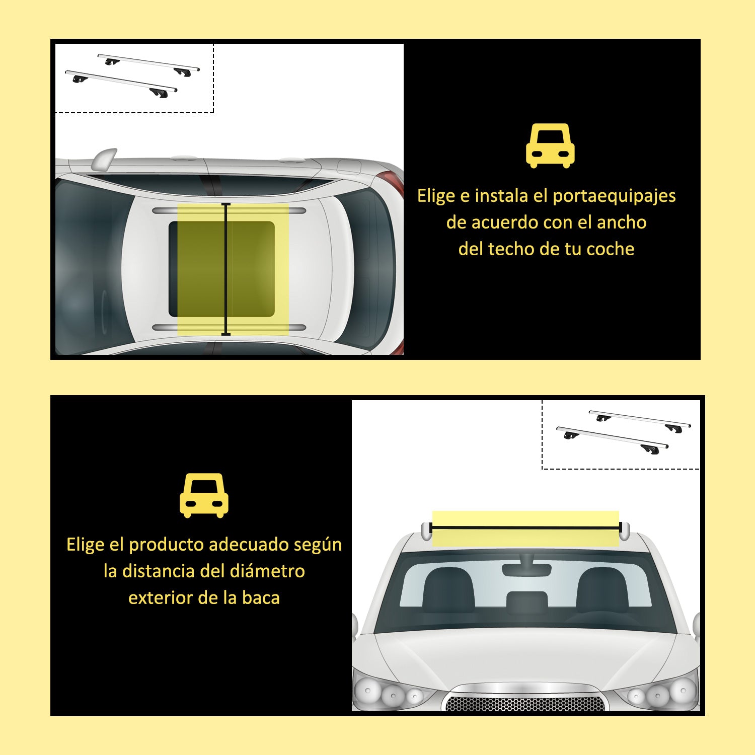 Universal Roof Bars for Vehicles Aluminum Roof Rack Car Automobile Roof Rack Universal with Lock 75 kg Load 135 cm Silver