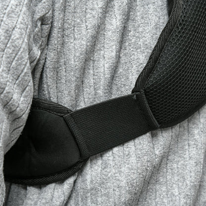 Breathable Weighted Vest 8kg with Storage Pocket and Shoulder Straps, Weighted Vest in Oxford Fabric, Metal and Sand, 40x35 cm, Black
