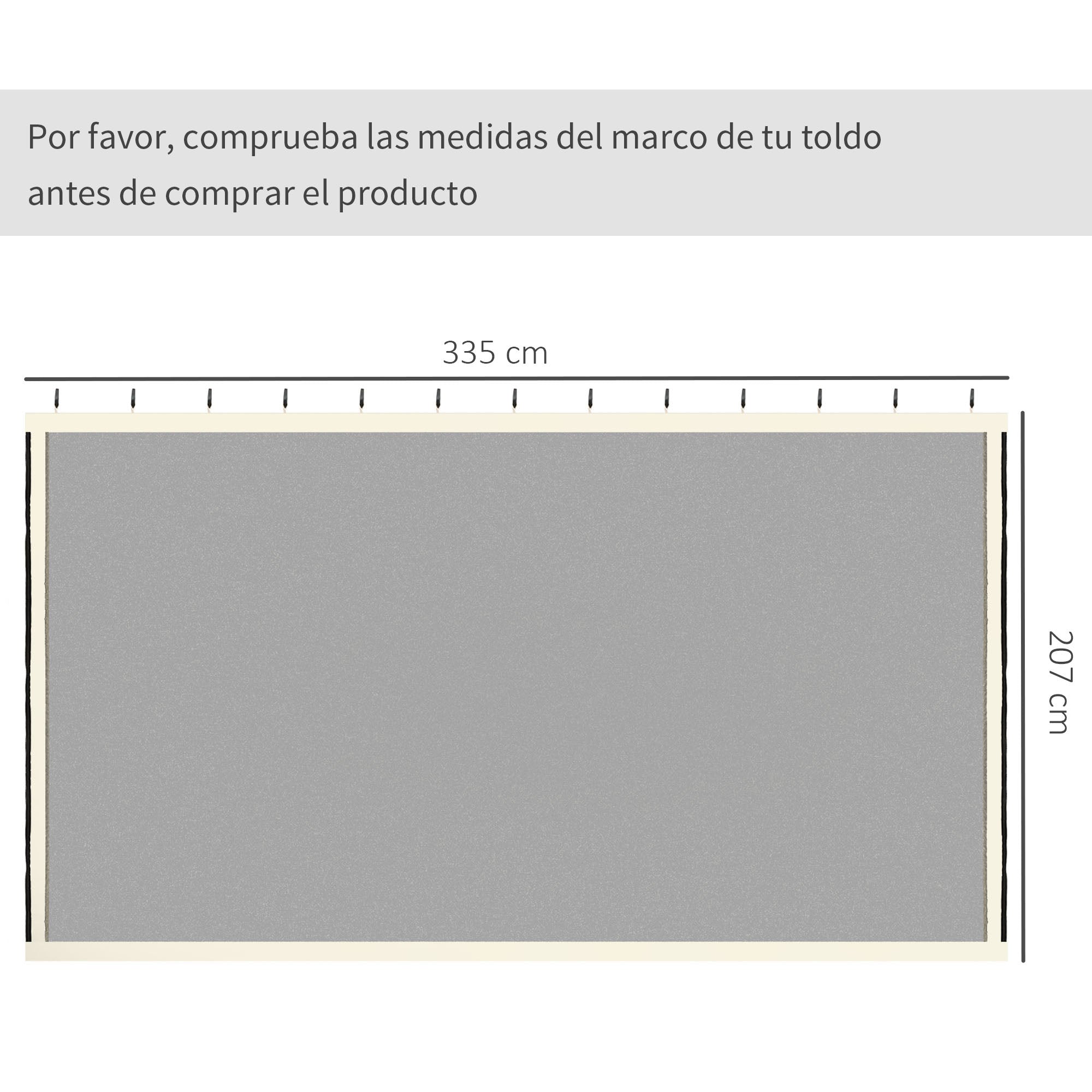 4 Side Panels 3.4x2 cm for Garden Gazebo Mesh Fabric with Zippers and Rings Black
