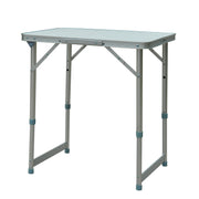 Folding Picnic Table like a suitcase for beach camping 60x45x64cm Aluminum Adjustable Height