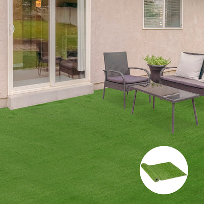 Artificial Grass 3x1m with 25mm Grass Height Type Outdoor Synthetic Grass Mat or Carpet for Garden and Terrace