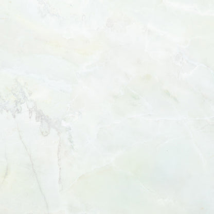 Coffee Table for Living Room and Garden, Low Table in Metal with Marble Effect Finish for Indoor and Outdoor, Gold Color