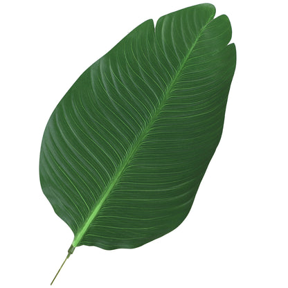 Realistic Artificial Palm Decoration Plant with Pot 7 Leaves for Indoor No Installation Required Ø15x120 cm Green