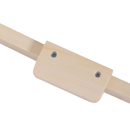 Rocking Horse Baby Rocking Toy Plush Toy Children Plush Rocking Horse Brown L74 x W33 x H62 cm