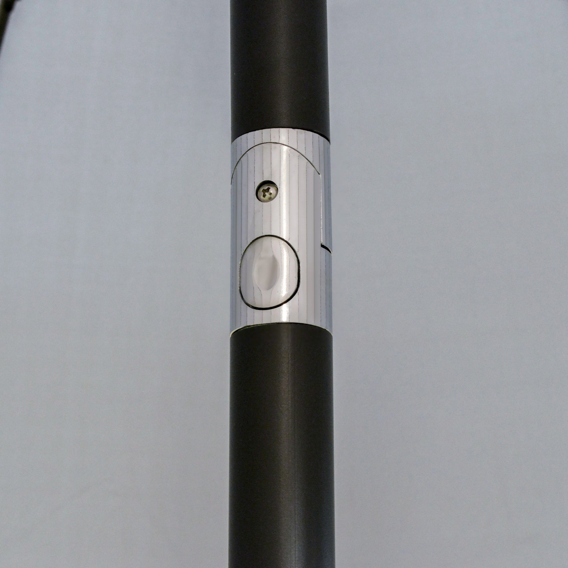 Terrace Umbrella Ø250 cm Garden Umbrella with Tiltable Angle 18 Ribs and Crank Waterproof Parasol for Patio Terrace Light Gray