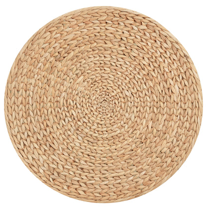 Storage Ottoman Footrest Seat Box Pouf Footstool with Legs, 43 x 43 x 43 cm Khaki