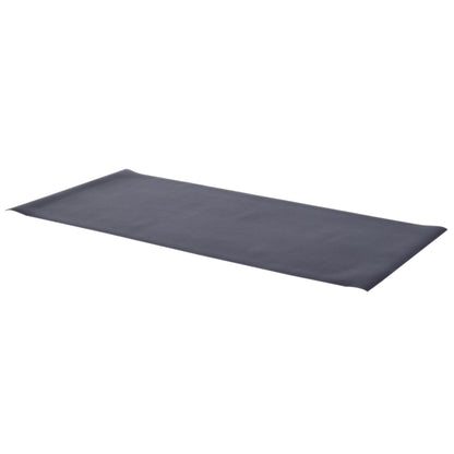 Floor Protection Mat for Fitness Equipment Non-Slip Fitness Mat 4mm Thickness Underlay Mat Exercise Mat Multifunction Mat for Yoga Treadmill Home Trainer Yoga Mat Floor Mat 200x100 cm Black