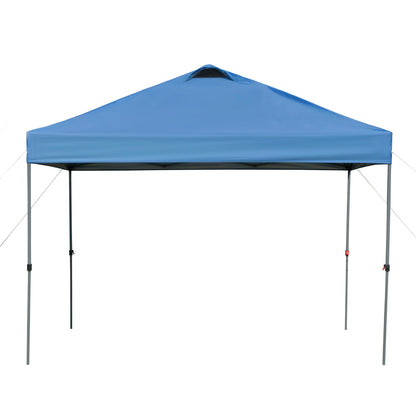 Pavilion approx. 3x3m, waterproof Stable Winterproof Pop-up Folding Pavilion, UV Protection, Foldable Party Tent, Garden Tent with Bag, Garden Pavilion for Camping Garden, Blue