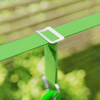 Ninja Slackline 10m for Kids Ninja Warrior Obstacle Course Set with Slackline Gymnastic Rings, Spinner Wheel, Swing, Climbing Bars, Hanging Tray, Climbing Ladder, Obstacle Course in Garden Outdoor