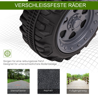 Kids Quad Electric 6V Children's Quad with Forward Function, Music, Electric Quad for Children 1.5-3 Years Green