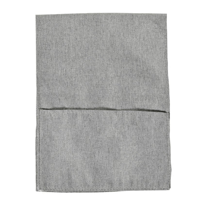 C-Shaped Sofa Side Table with Removable Storage Bag, End Table for Living Room Bedroom Office, 37x48x55.8 cm Oak and White