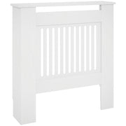 extendable radiator cover radiator cover with shelf, slats, radiator cover radiator cover 78 x 19 x 81 cm White