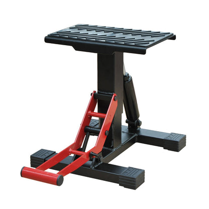 Universal Adjustable Motorcycle Lift Stand for Motocross Support for Parking or Repair Damping Load 150kg Steel