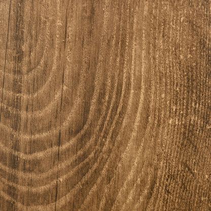 Printer Stand - office organizer cabinet - cupboard door, 2 niches, large shelf - wood-colored particle boards black metal