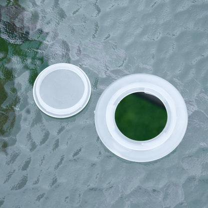 Garden Table Bistro Table Patio Table Garden Side Table Bistro Table Garden Furniture with Glass Top Umbrella Hole Tempered Glass + Metal Charcoal Grey 120 x 80 x 70 cm