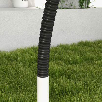 Dog Agility Set, 4-Piece Dog Training with Slalom Poles, Agility Equipment for Dogs with Oxford Carrying Bag, Black