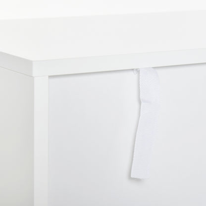 Entryway Console Table Modern Style with Drawer and Open Shelf for Hallway 31.5x11.8x31.7 inches White and Gold