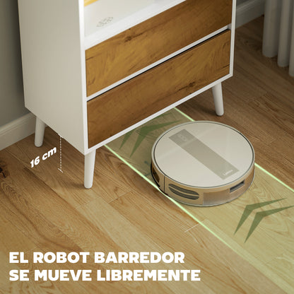 6-Level Bookshelf Book Organizer with 2 Drawers and 4 Open Shelves for Living Room Office Bedroom White