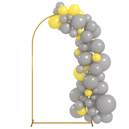 Metal Garden Arch for Roses Wedding Arch with Weather-Resistant Powder Coating for Climbing Plants Decoration Patio Terrace 120x40x220 cm Gold